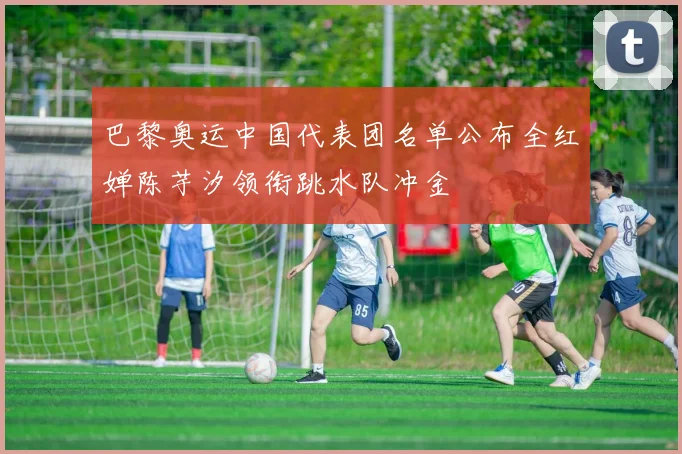 巴黎奥运中国代表团名单公布全红婵陈芋汐领衔跳水队冲金