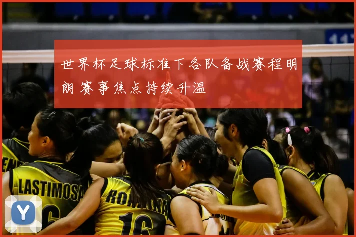 世界杯足球标准下各队备战赛程明朗 赛事焦点持续升温