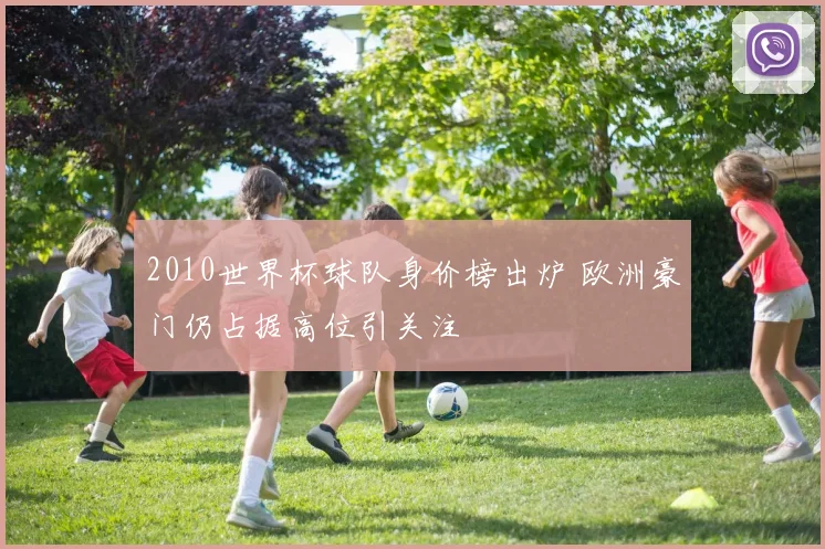 2010世界杯球队身价榜出炉 欧洲豪门仍占据高位引关注