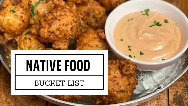 Native Food Bucket List